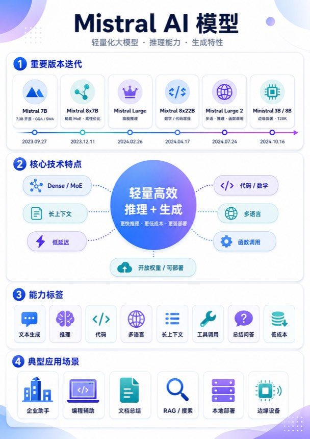 Mistral 信息图